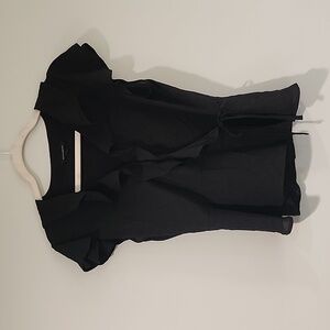 Short sleeve wrap shirt